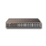 Switch TP-Link TL-SG1024D 24-port Gigabit Desktop/Rachmount Switch 24 10/100/1000M RJ45 ports 13-inch rack-mountable steel case
