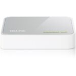 Switch TP-Link TL-SF1005D 5-Port RJ45 10/100Mbps desktop switch Fanless Auto Negotiation/Auto MDI/MDIX Plastic case