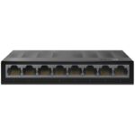 LiteWave 8-Port Gigabit Desktop Switch 8 Gigabit RJ45 Ports Desktop Plastic Case