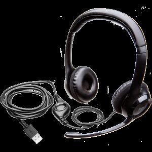 LOGITECH Corded USB Headset H390 - EMEA
