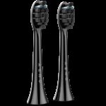 AENO Replacement toothbrush heads Black Dupont bristles 2pcs in set (for ADB0004/ADB0006 and ADB0003/ADB0005)