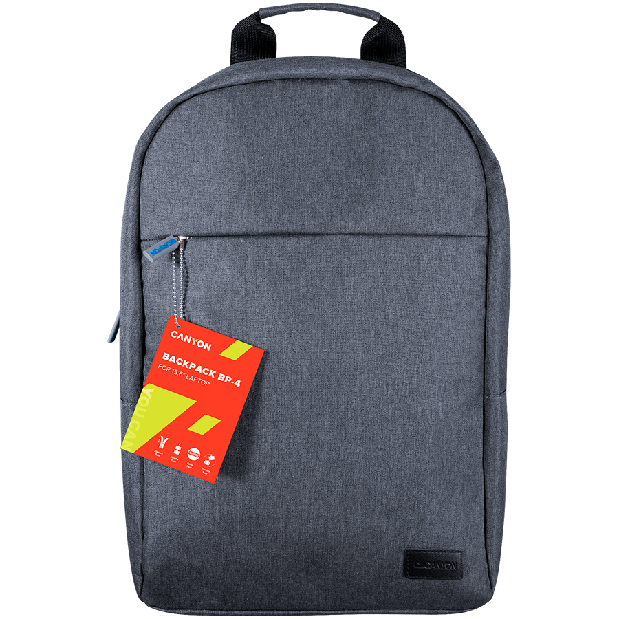 221208130010994948 CANYON BP-4 Backpack for 15.6'' laptop material 300D polyeste Blue 450*285*85mm0.5kgcapacity 12L - Image 1