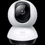 TP-Link Tapo C220 Pan/Tilt AI Home Security Wi-Fi Camera 2K QHD (2560x1440) 2.4 GHz Horizontal