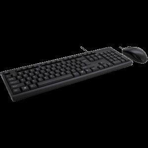 Inter-tech Tastatura i Miš Set AC KB-101SC Žičana  BOS-HRV-SLV-SRB