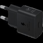 Samsung 25W Fast Charging USB-C Power Adapter Black (cable included)