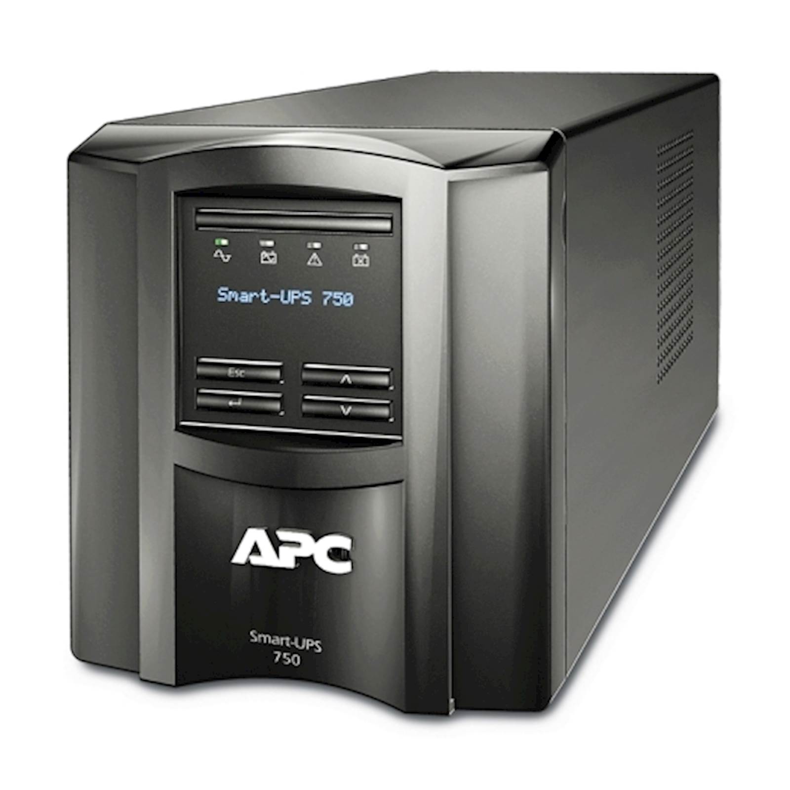 122860 Smart-UPS APC, 750VA, Tower, 230V, 6x IEC C13, SmartConnect Port+SmartSlot, AVR, LCD - Image 1