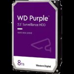 HDD Video Surveillance WD Purple 8TB CMR 3.5'' 256MB 5640 RPM SATA TBW: 180