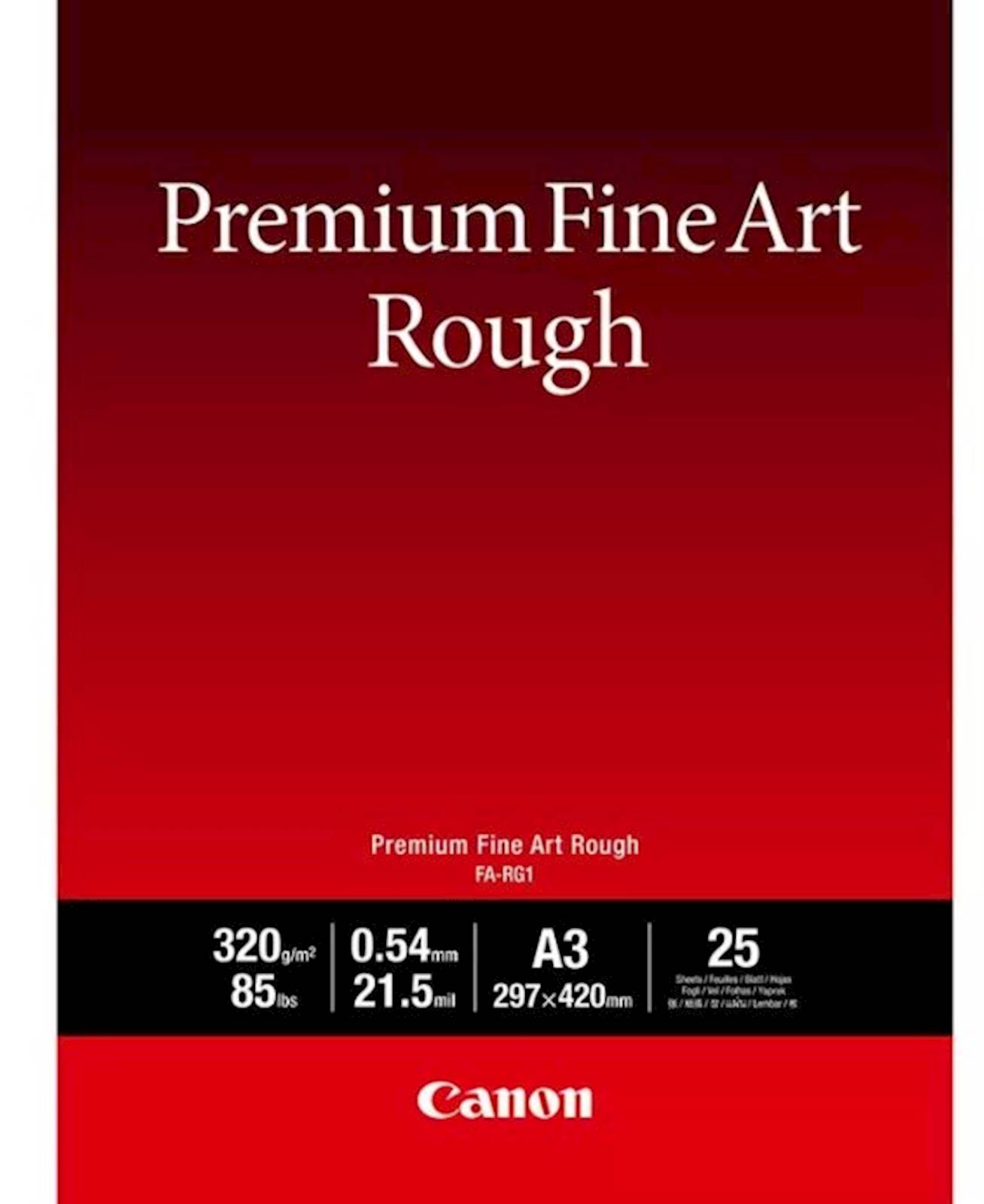 124194 Papir Canon FA-RG1 A3 25 kom, 320g, premium fine art - Image 1