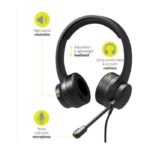 Slušalice s mikrofonom Port Comfort Office USB