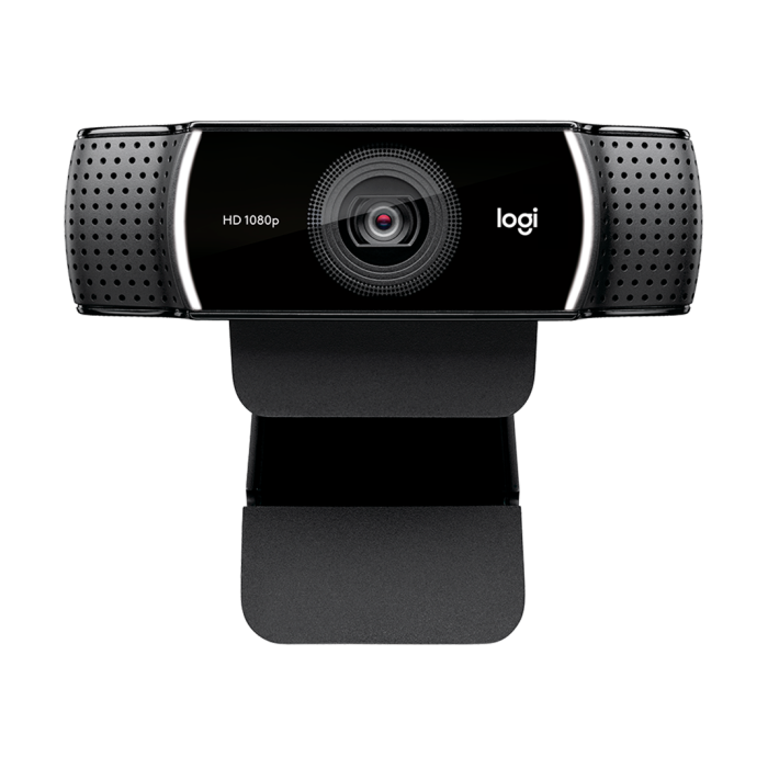 LOGITECH C922 Pro Stream Webcam - Tripod - BLACK - USB