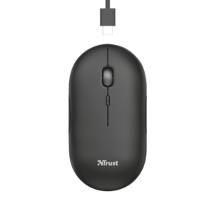 Trust Puck wireless punjivimiš, ultra-thin, silent,800-1600 dpi, obje ruke, 4 tipke