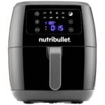 NUTRiBULLET CB NBA071B friteza na vrući zrak 1800-ih W premaz protiv lijepljenja, bez BPA
