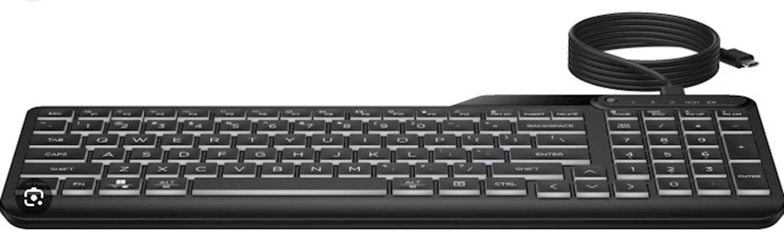 125612 Tastatura HP 405 Multi-Device WD BL KBD (7N7C1AA) - Image 1