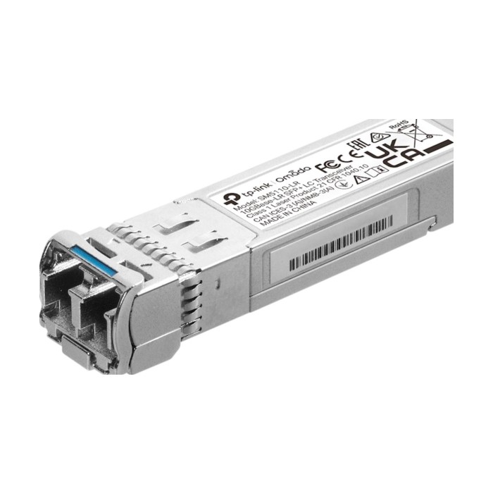 TP-Link SM5110-LR Omada 10GBase-LR SFP+ LC Transceiver Single-mode SFP+ LC Transceiver Hot-Pluggable Supports Digital Diagnostic