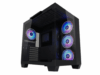 LC-Power Case Gaming 809BE-ATX, ATX, Micro ATX, MiniITX4x 120mm ARGB fans, tempered glass - Image 3