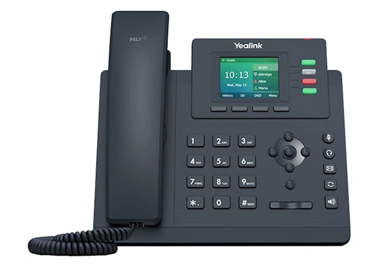 Compressed by jpeg-recompress IP Telefon Yealink T33G, 2.4” color ekran, HD Voice, Smart Noise Filtering,4 SIP, Dualni Gigabit,PoE - Image 1