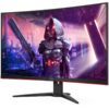 AOC Monitor LED CQ32G2SE 32” Gaming Curved 165Hz QHD (31.5“ 16:9 2560x1440 VA 165Hz 250 - Image 2
