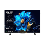 TCL 43"P7K 4K QLED TV 60HzGoogle TV; HDR multi-format;HVA Panel; Game Master; Dolby Atmos;
