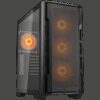COUGAR | Uniface RGB Black | PC Case | Mid Tower / Mesh Front Panel