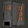 COUGAR | Uniface RGB Black | PC Case | Mid Tower / Mesh Front Panel - Image 5