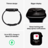 Apple Watch S10 GPS 42mm Rose Gold Alu Case with Light Blush Sport Band - - Image 7