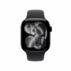 Apple Watch Series 11 GPS 42mm Jet Black Aluminium Case with Black Sport Band - - Image 6