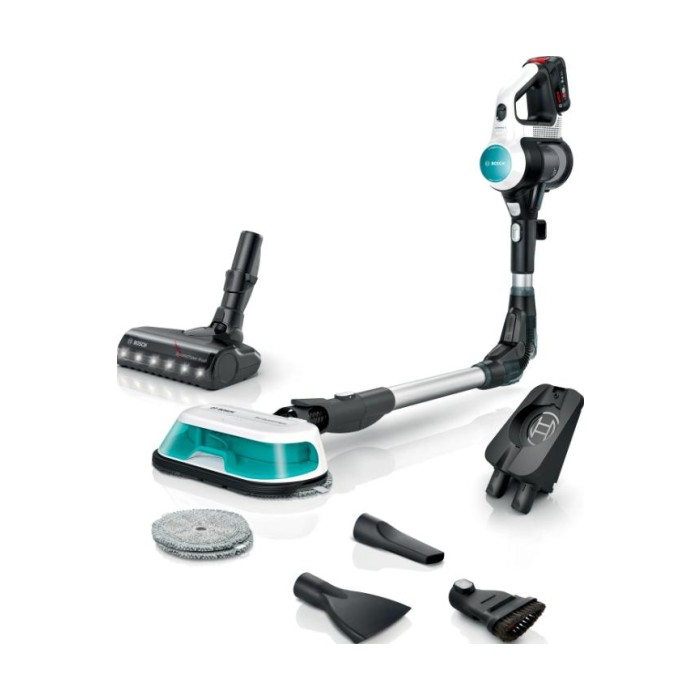 BOSCH Štapni Wet&Dry UnlimitedProHygienic Aqua, Bijeli, 18V,do 40min, 2 in1