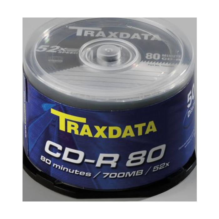 TRAXDATA OPTIČKI MEDIJ CD-R CAKE 50