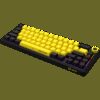 LORGAR KBP70MW Wireless 65% Mechanical Gaming Keyboard Pro Black/yellow EN layout - Image 2