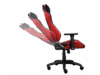 Trust GXT 714R gaming stolica RUYA, crvena, udobna, podesiv ergonomska, eko materijal - Image 2