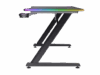 Trust GXT710 Luminus Pro RGBgaming sto, wireless punjač,120x60x74 cm, crni - Image 2