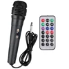 XO Bluetooth Speaker + Karaoke MIC F55 Boat Double Horn RGB Black 20W - Image 2