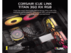 CORSAIR TITAN 360 RX RGB AIOLiquid CPU Cooler, Black,RX120LGA1851, LGA1700, AM5, AM4 - Image 2