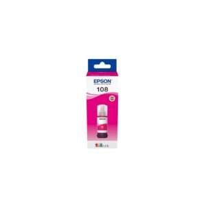 Tinta EPSON EcoTank 108 Magenta