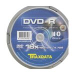 TRAXDATA OPTIČKI MEDIJ DVD-R 16X CAKE 10