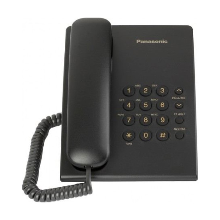 PANASONIC telefon stolni KX-TS500FXB crni