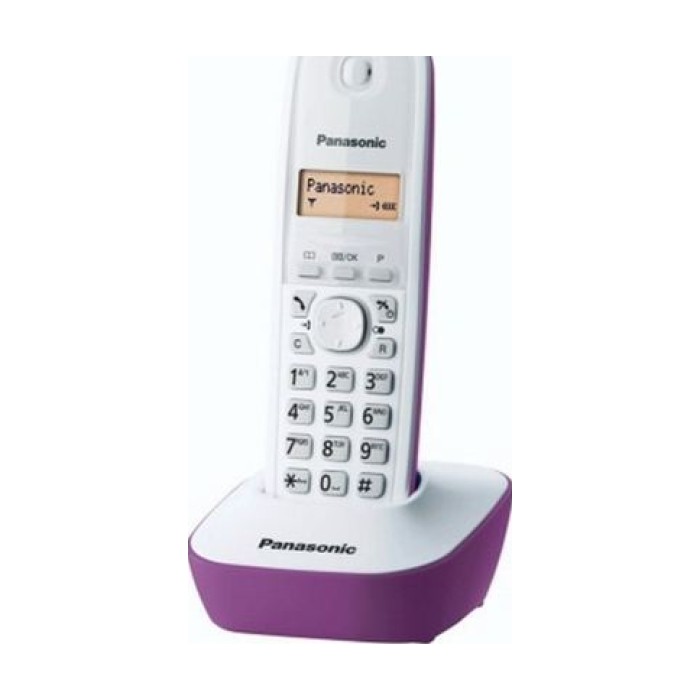 PANASONIC telefon bežični KX-TG1611FXF ljubičasti