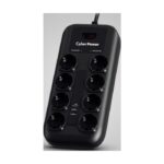 CyberPower prenaponska zaštita, P0820SUF0-DE, 8x šuko, 2x USB charger