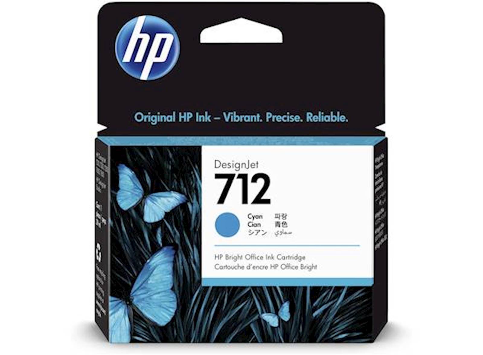 118759 Tinta HP cyan 712 - Image 1