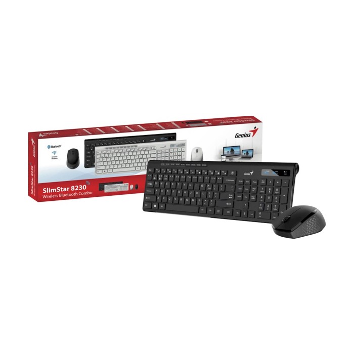 Genius SlimStar8230 White, Wireless set