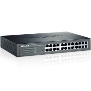 Switch TP-LINK 24-Port Gigabit Easy Smart Switch 24 10/100/1000Mbps RJ45 ports  MTU/Port/Tag-based VLAN QoS