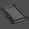 Samsung Galaxy Tab S9 Ultra / Tab S10 Ultra Outdoor Cover Black (MIL-STD 810G-516.7 standard) - Image 3