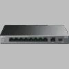TP-Link LS1210GP 10-Port Gigabit Desktop Switch with 8-Port PoE+ 8× Gigabit PoE+ Ports 1x Gigabit