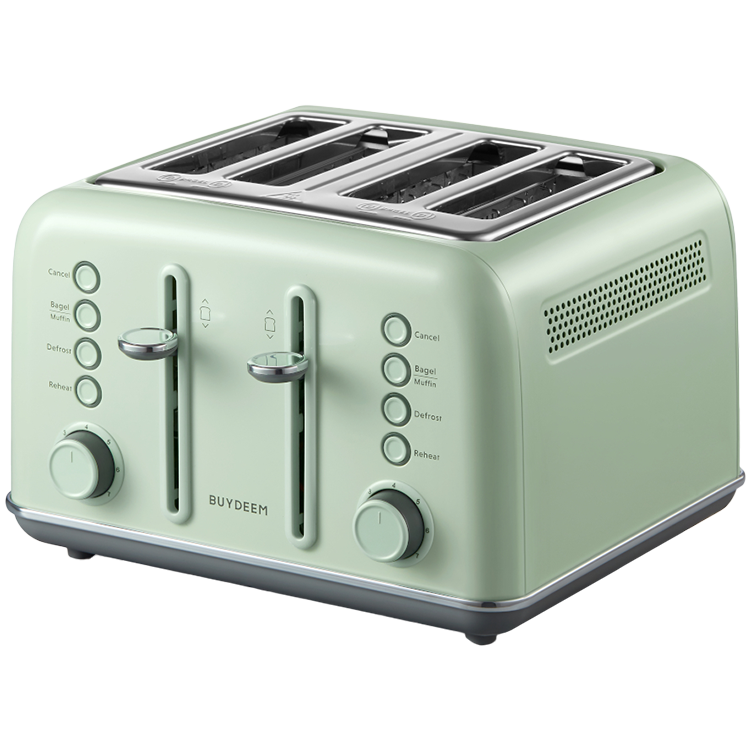 240930160012877485 BUYDEEM 4 Slice Toaster model DT640E color Cozy Greenish EU - Image 1