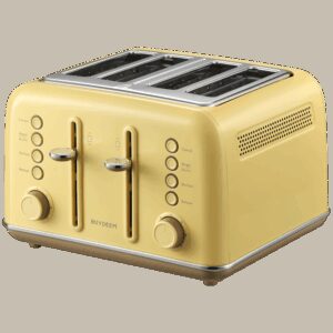 BUYDEEM 4 Slice Toaster model DT640E color Mellow Yellow EU