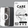 CARE by PanzerGlass Feature Case Transparent w. Silver Kickstand & MagSafe iPhone 16 Plus