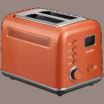 BUYDEEM 2 Slice Automatic Metal Toaster model DT730E color Koi Red EU