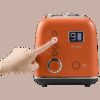 BUYDEEM 2 Slice Automatic Metal Toaster model DT730E color Koi Red EU - Image 3