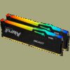 Kingston DRAM 64GB 6000MT/s DDR5 CL36 DIMM (Kit of 2) FURY Beast RGB EXPO