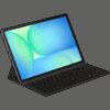 Samsung Galaxy Tab S10 FE+ Book Cover Keyboard Slim - AI Key Black - Image 4